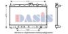 MITSUBISHI MB924250 Radiator, engine cooling